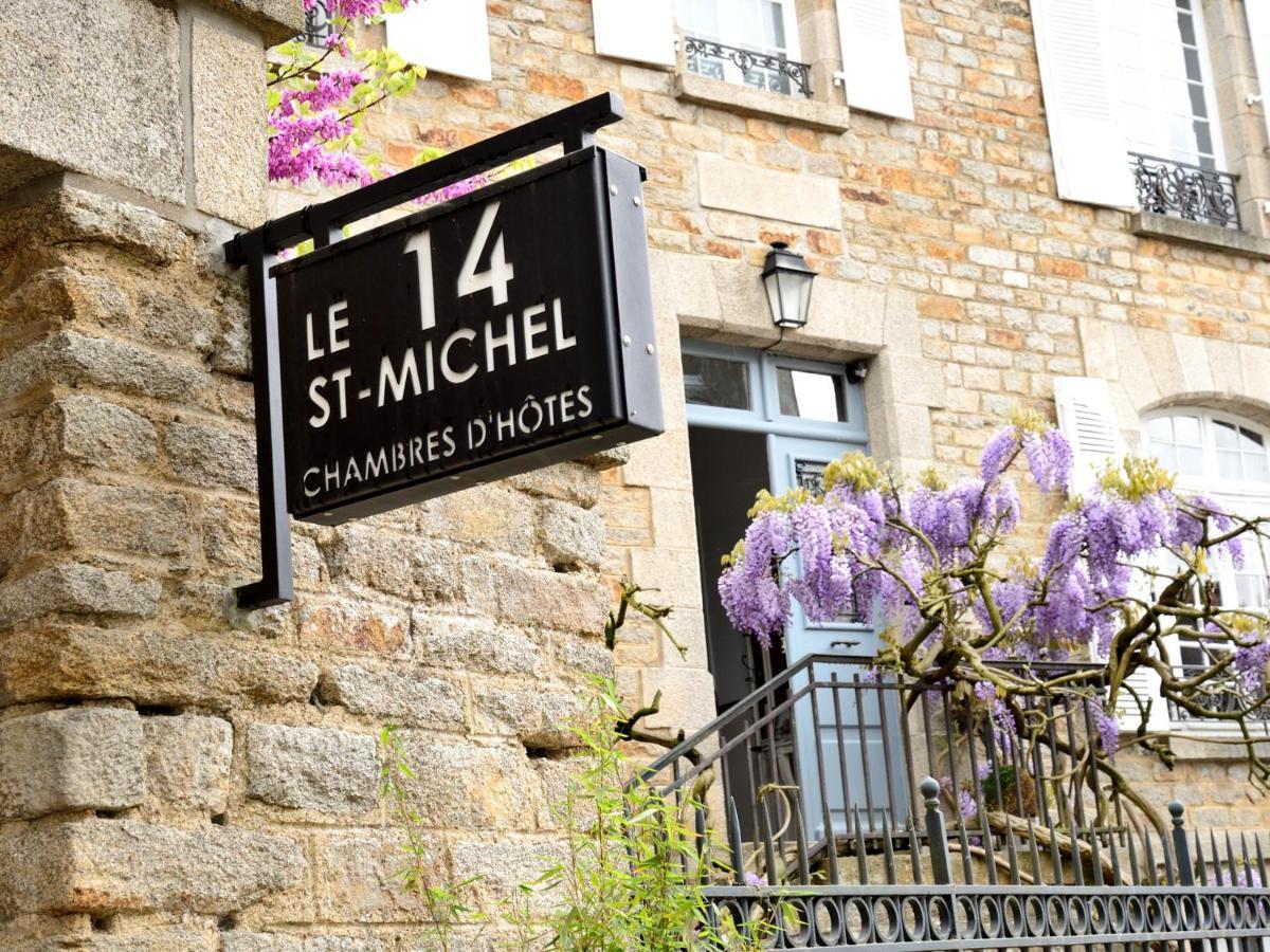 Le 14 St Michel Bed & Breakfast Josselin Exterior photo